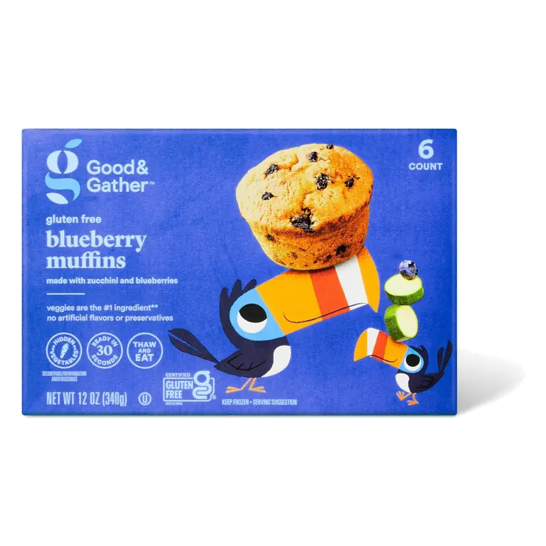 Blueberry Gluten Free Muffins