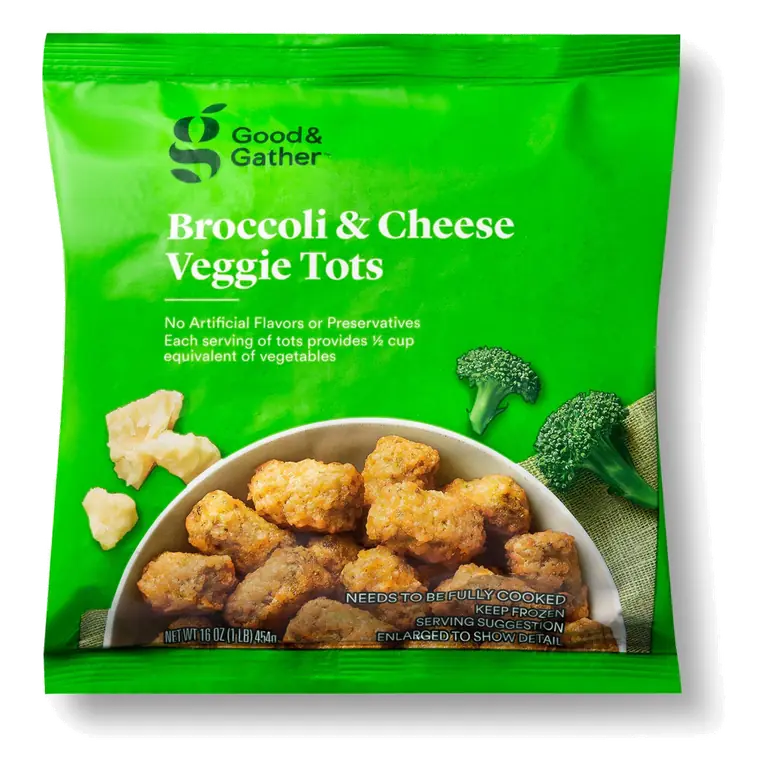 Broccoli & Cheese Veggie Tots