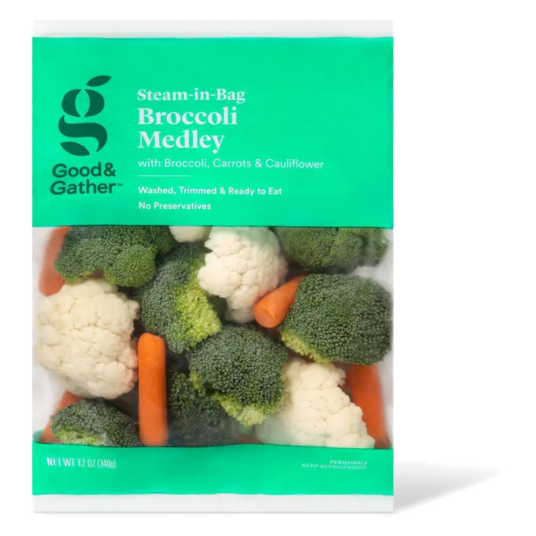 Broccoli Steam-in-Bag Medley with Carrots & Cauliflower