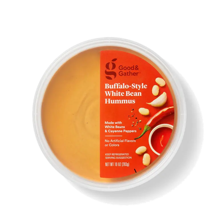 Buffalo-Style White Bean Hummus