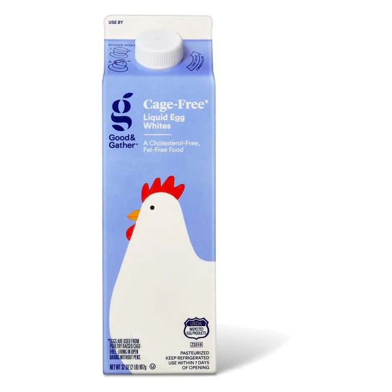 Cage-Free Liquid Egg Whites