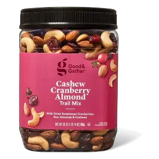 Cashew Cranberry Almond Trail Mix