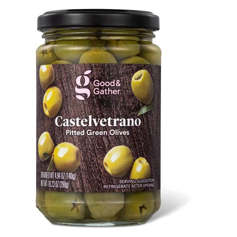 Castelvetrano Pitted Green Olives