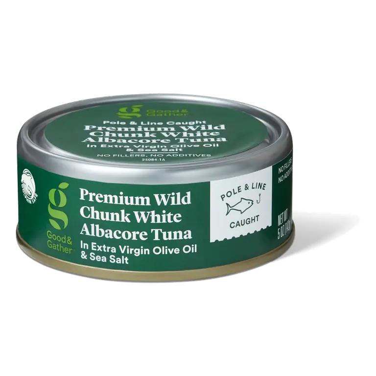 Chunk White Albacore Premium Wild Tuna in Extra Virgin Olive Oil & Sea Salt