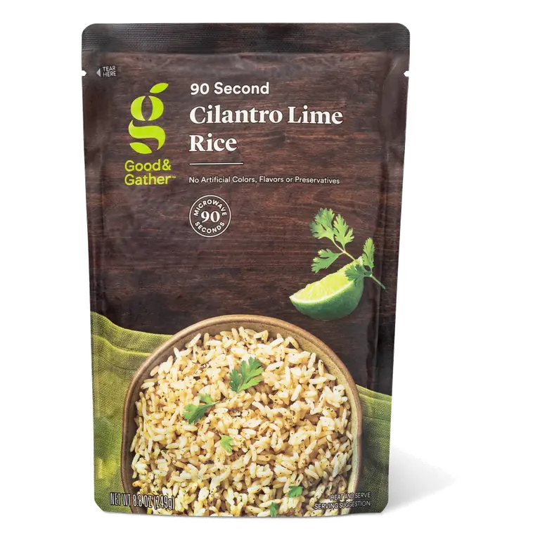 Cilantro Lime 90 Second Rice