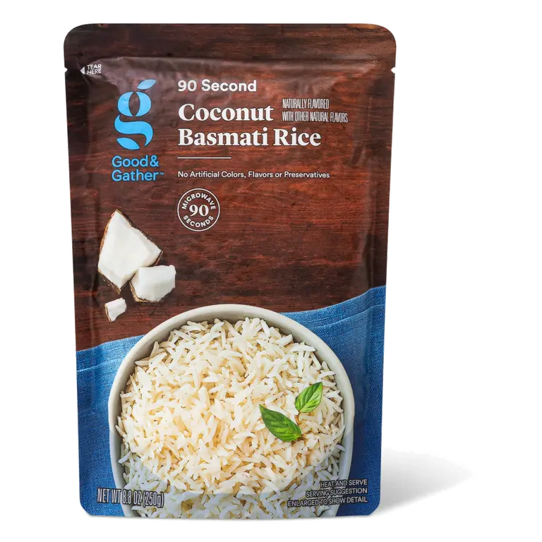 Coconut Basmati 90 Second Rice