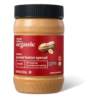 Creamy No Stir Peanut Butter Spread