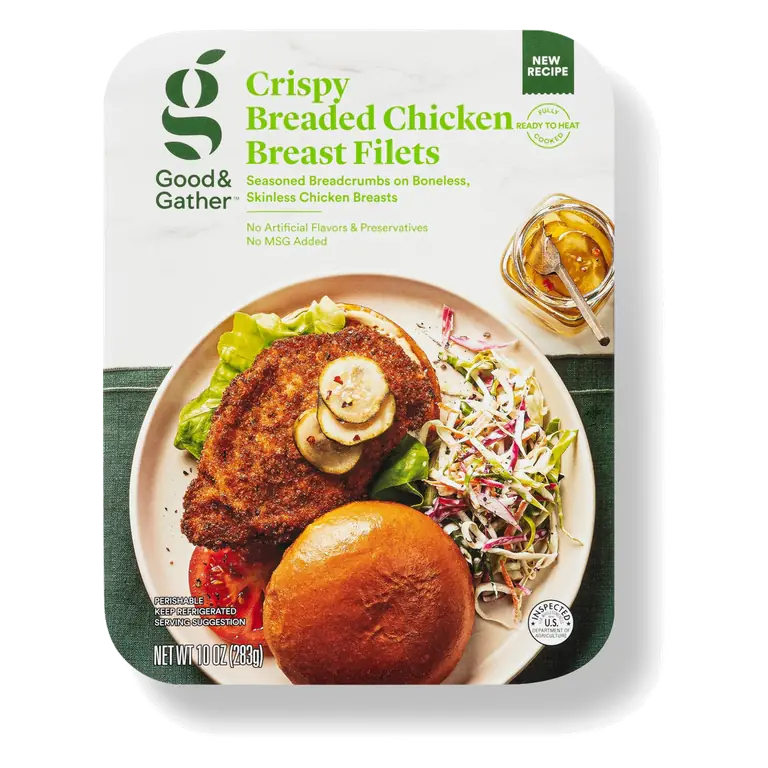 Crispy Breaded Chicken Breast Filets