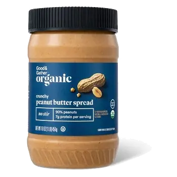 Crunchy No Stir Peanut Butter Spread