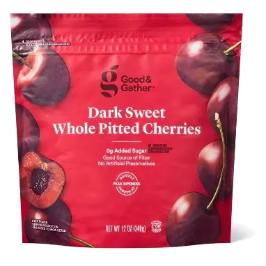 Dark Sweet Whole Pitted Cherries