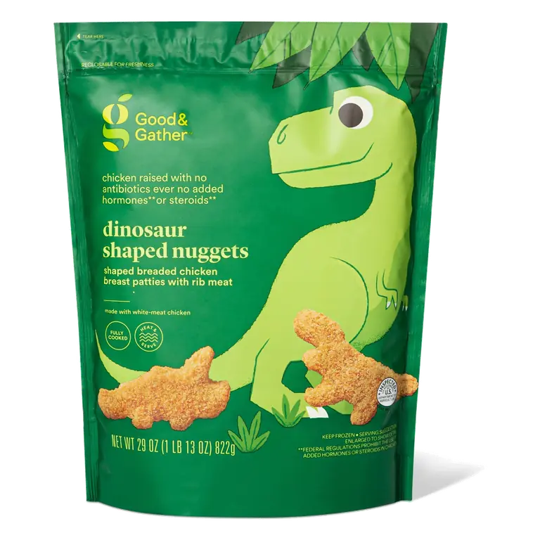 Dinosaur Shaped Nuggets