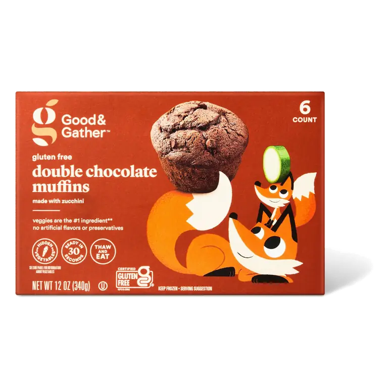 Double Chocolate Gluten Free Muffins