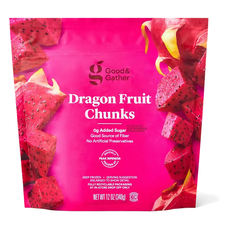 Dragon Fruit Chunks