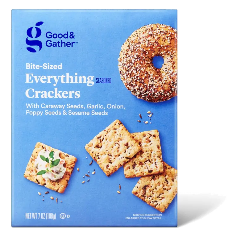 Everything Seasoned Bite-Sized Crackers