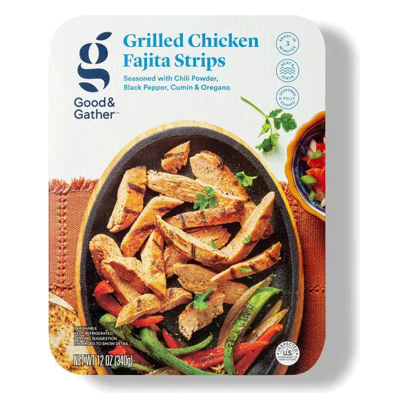 Grilled Chicken Fajita Strips