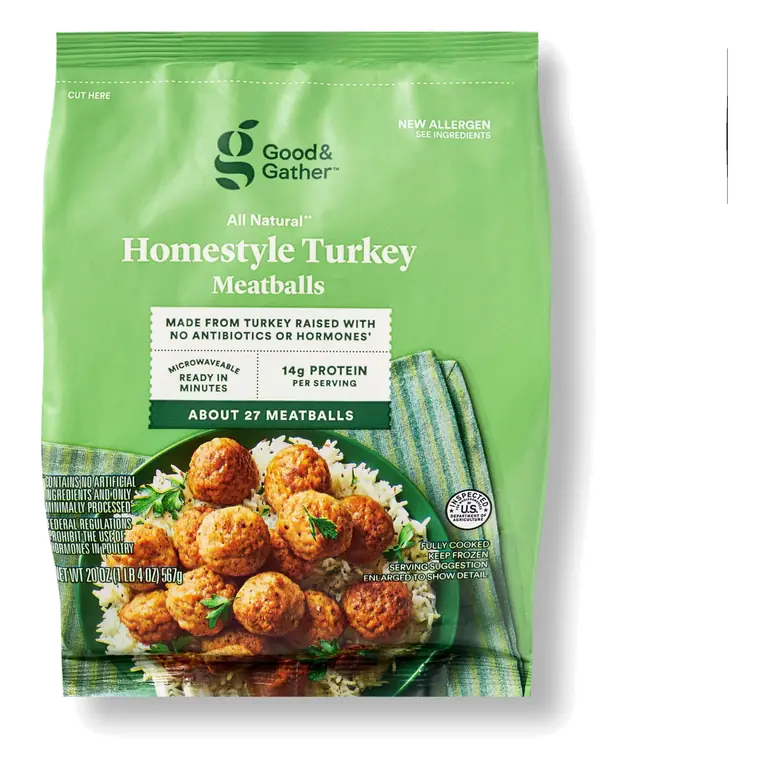Homestyle Turkey Meatballs