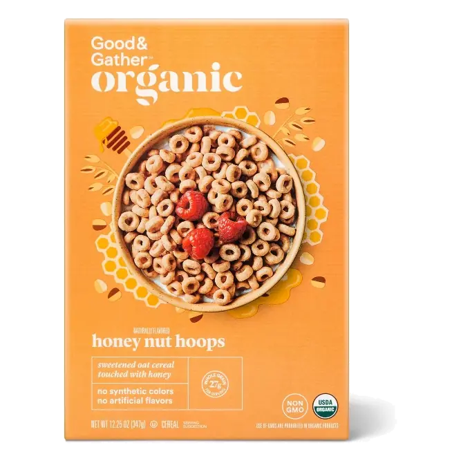 Honey Nut Hoops Cereal