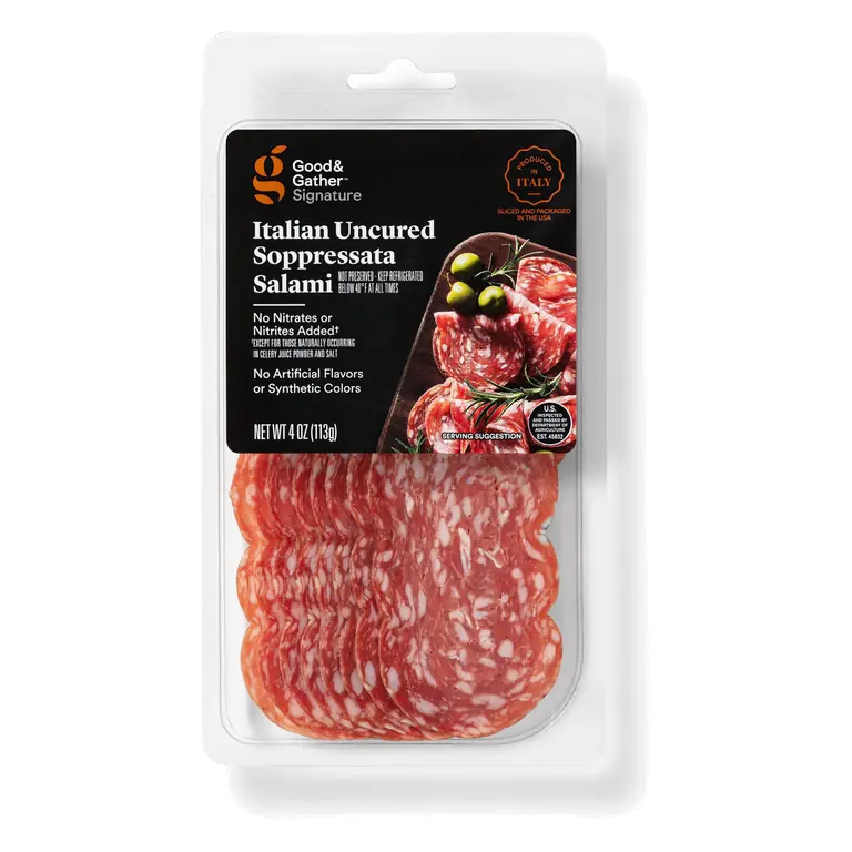Italian Uncured Soppressata Salami