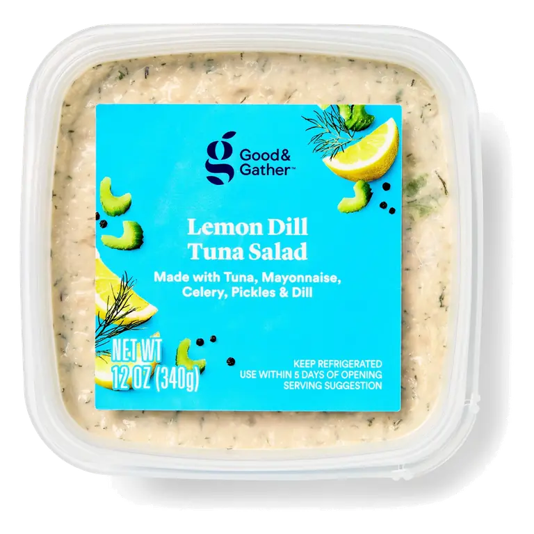 Lemon Dill Tuna Salad