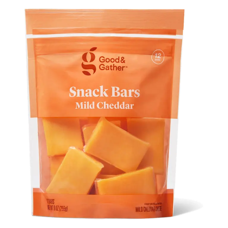 Mild Cheddar Cheese Snack Bars