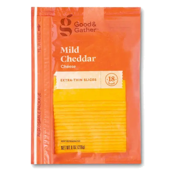 Mild Cheddar Extra-Thin Cheese