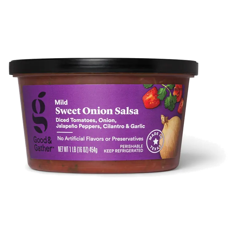 Mild Sweet Onion Salsa