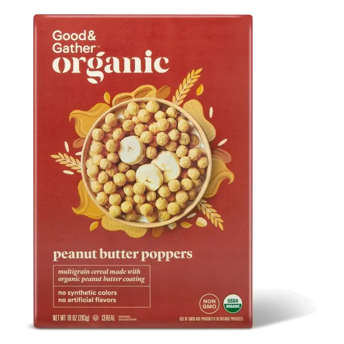Peanut Butter Poppers Cereal