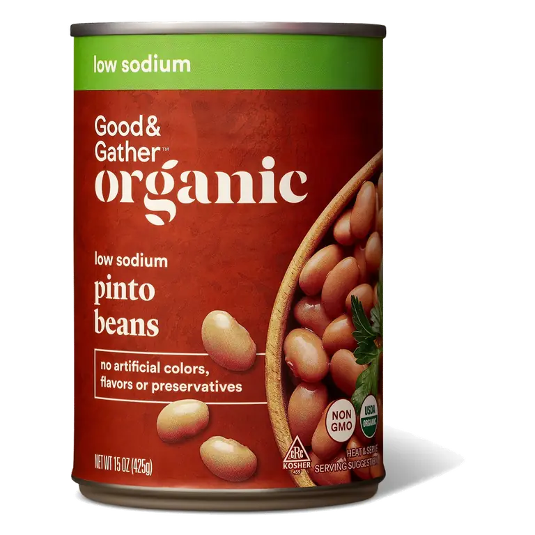 Pinto Low Sodium Beans