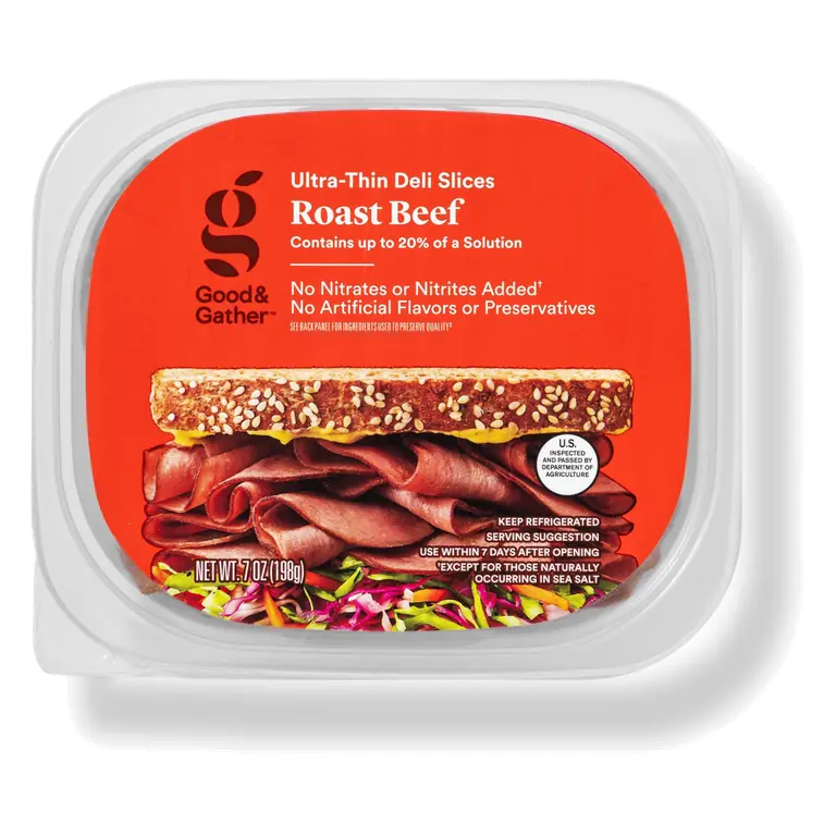 Roast Beef Ultra-Thin Deli Slices