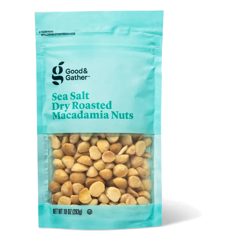 Sea Salt Dry Roasted Macadamia Nuts