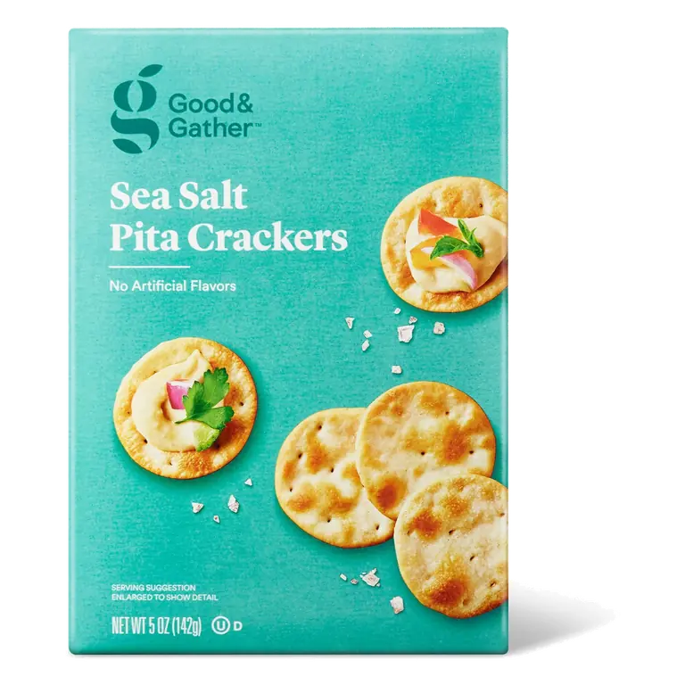 Sea Salt Pita Crackers