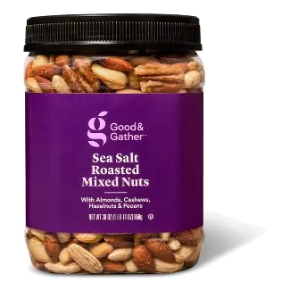 Sea Salt Roasted Mixed Nuts with Almonds
