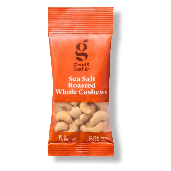Sea Salt Roasted Whole Cashews
