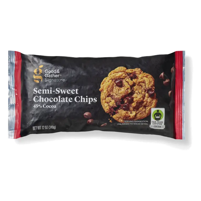 Semi-Sweet 45% Cacao Chocolate Chips