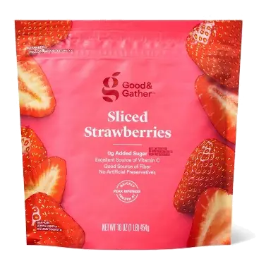 Sliced Strawberries