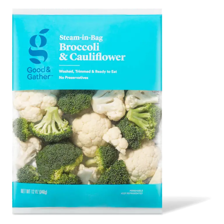 Steam-in-Bag Broccoli & Cauliflower