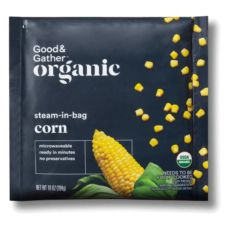 Steam-in-Bag Corn