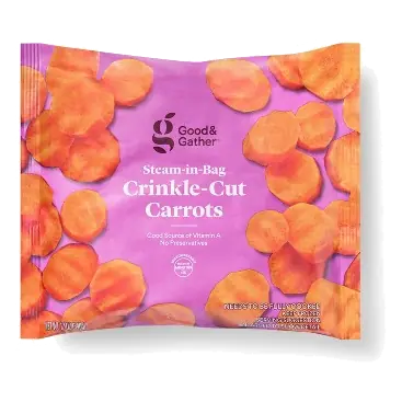 Steam-in-Bag Crinkle-Cut Carrots