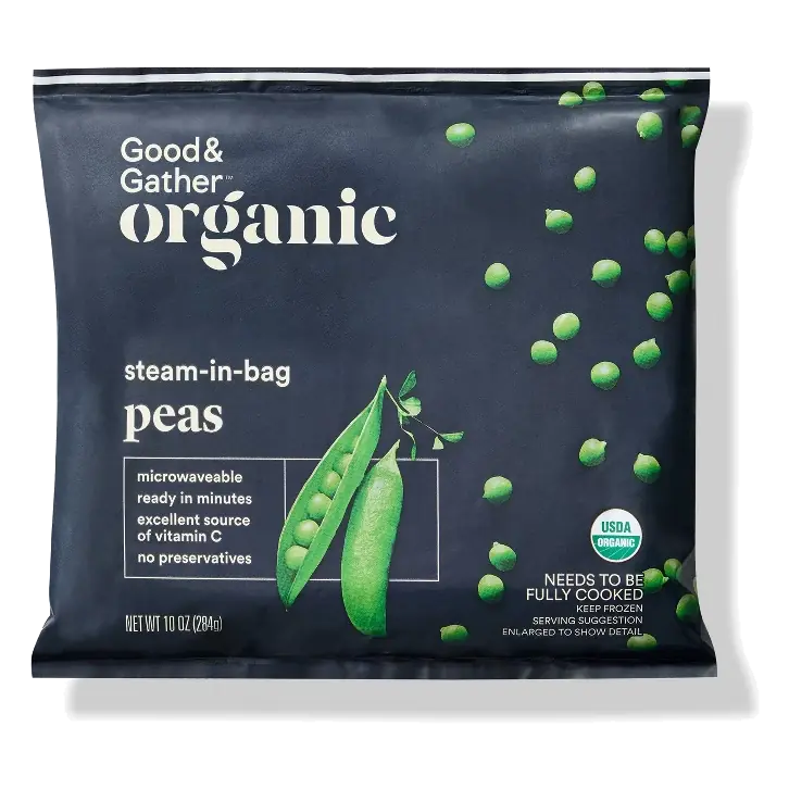 Steam-in-Bag Peas