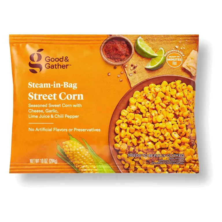Steam-in-Bag Street Corn