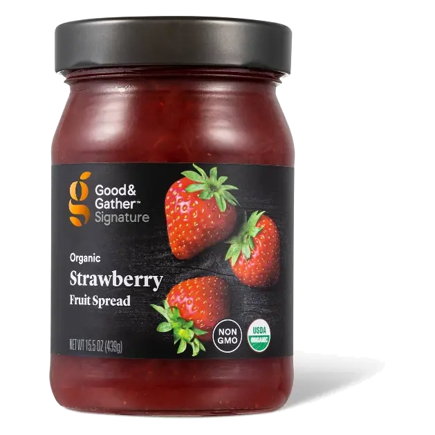 Strawberry Organic Fruit Spread