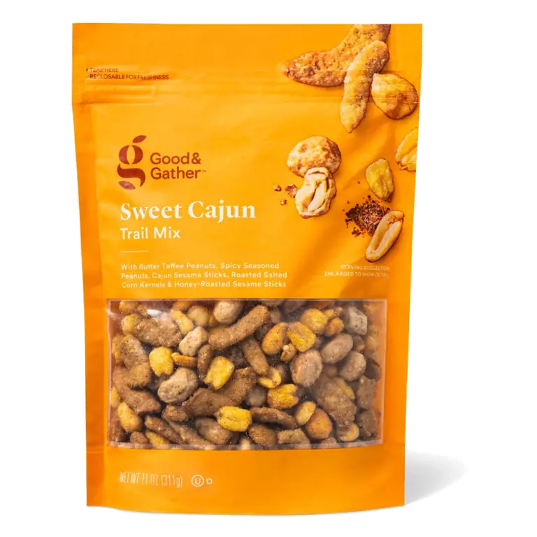 Sweet Cajun Trail Mix with Butter Toffee Peanuts