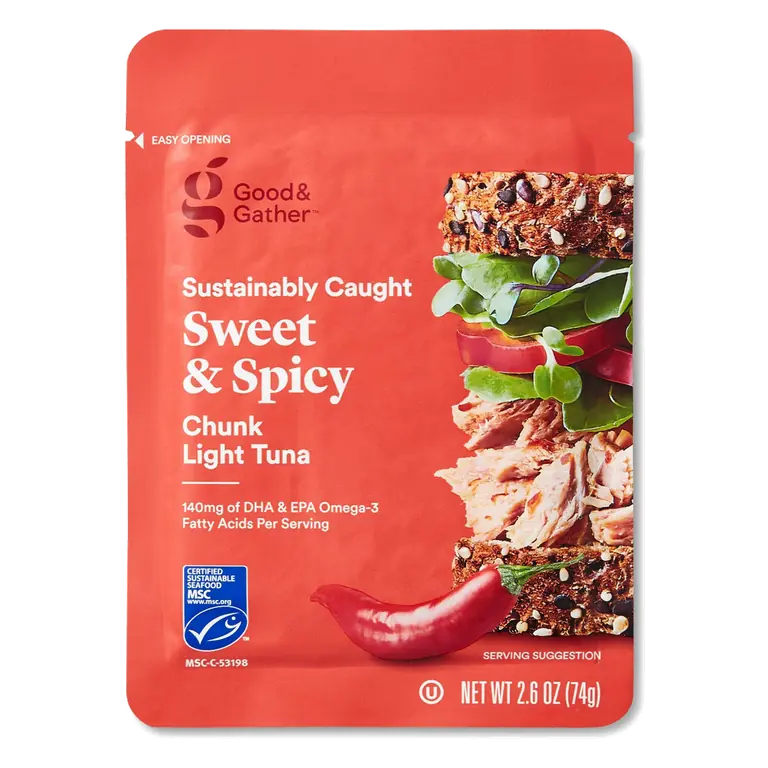 Sweet & Spicy Chunk Light Sustainably Caught Tuna