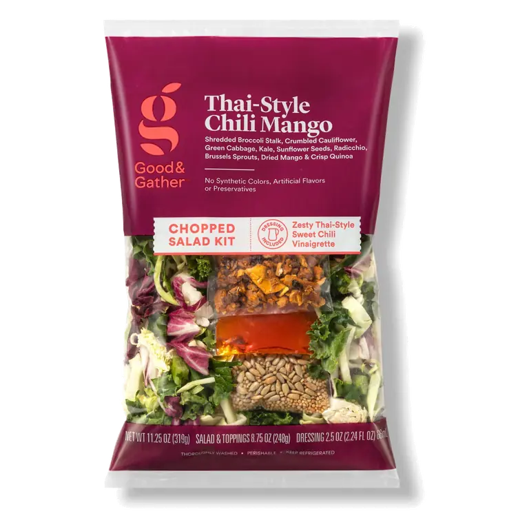 Thai-Style Chili Mango Shredded Broccoli Stalk