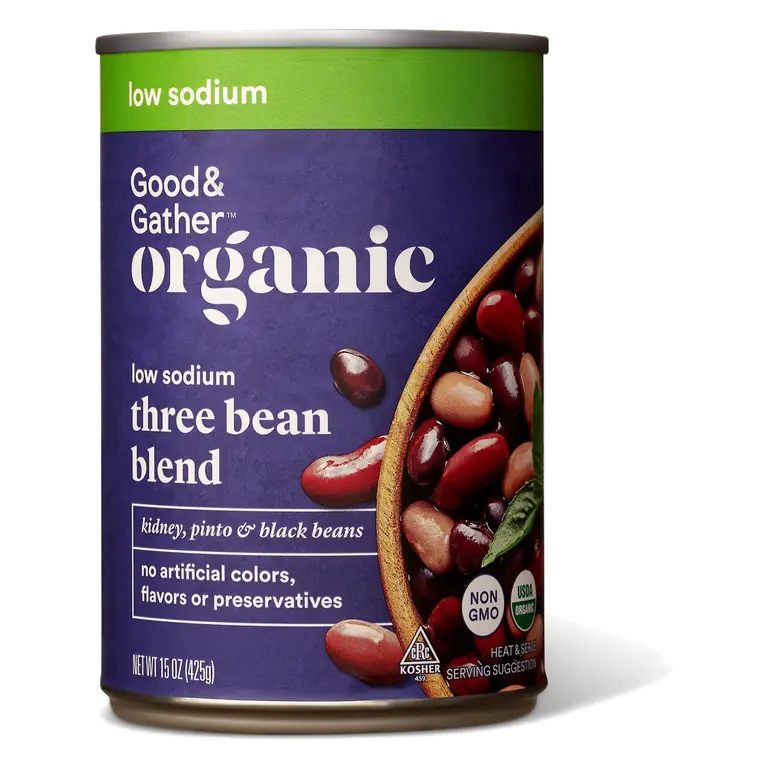 Three Bean Low Sodium Kidney