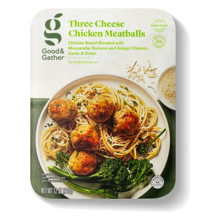 Three Cheese Chicken Meatballs