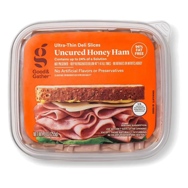 Uncured Honey Ham Ultra-Thin Deli Slices