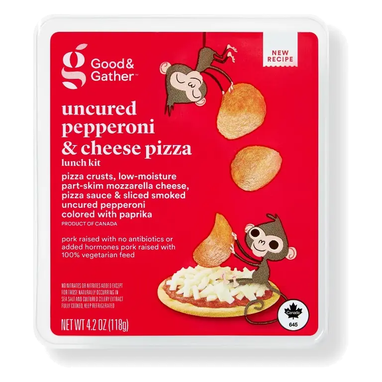 Uncured Pepperoni & Cheese Pizza Crusts