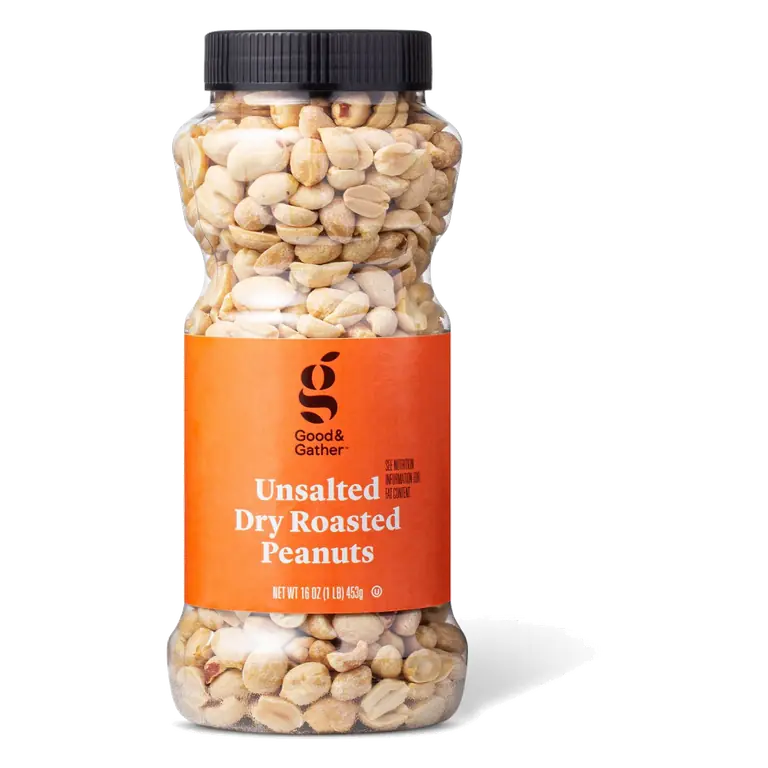 Unsalted Dry Roasted Peanuts