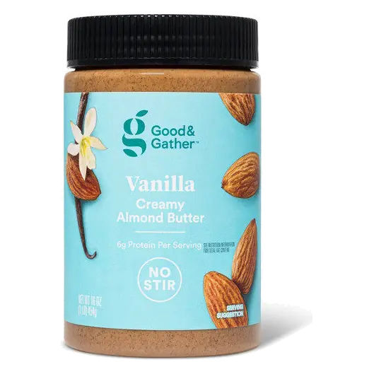Vanilla Creamy No Stir Almond Butter